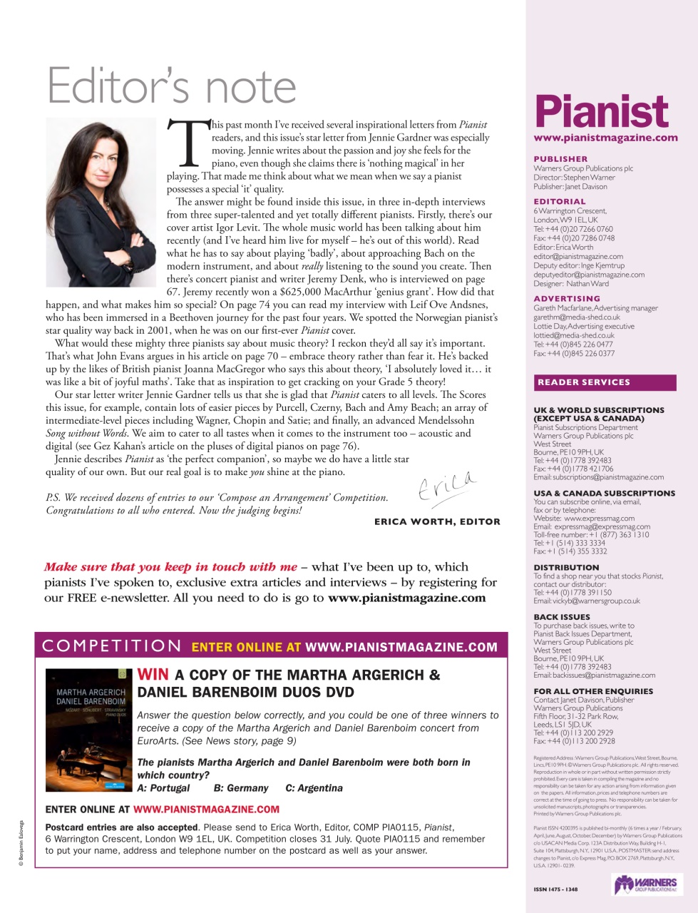 Pianist Preview Pages