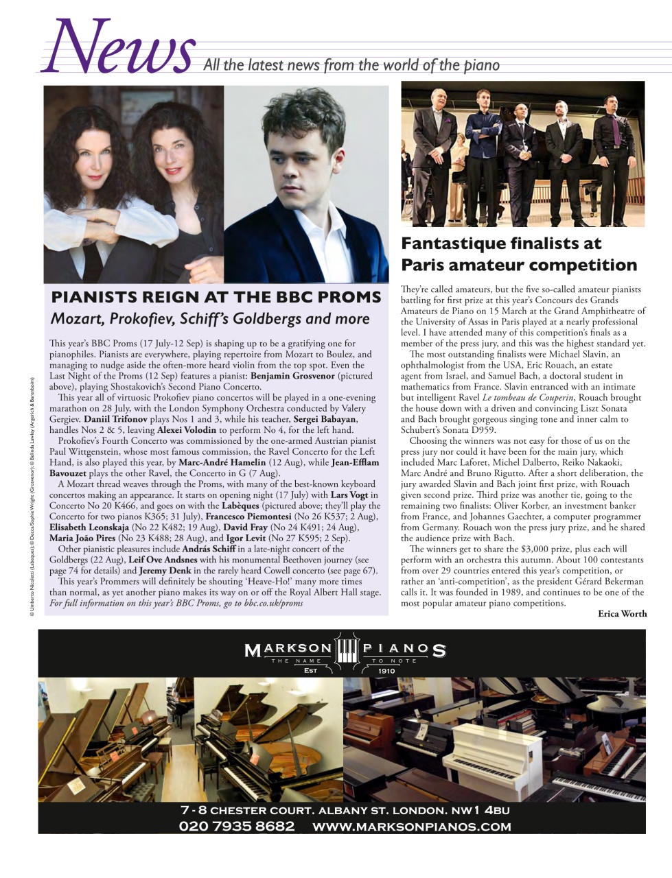 Pianist Preview Pages