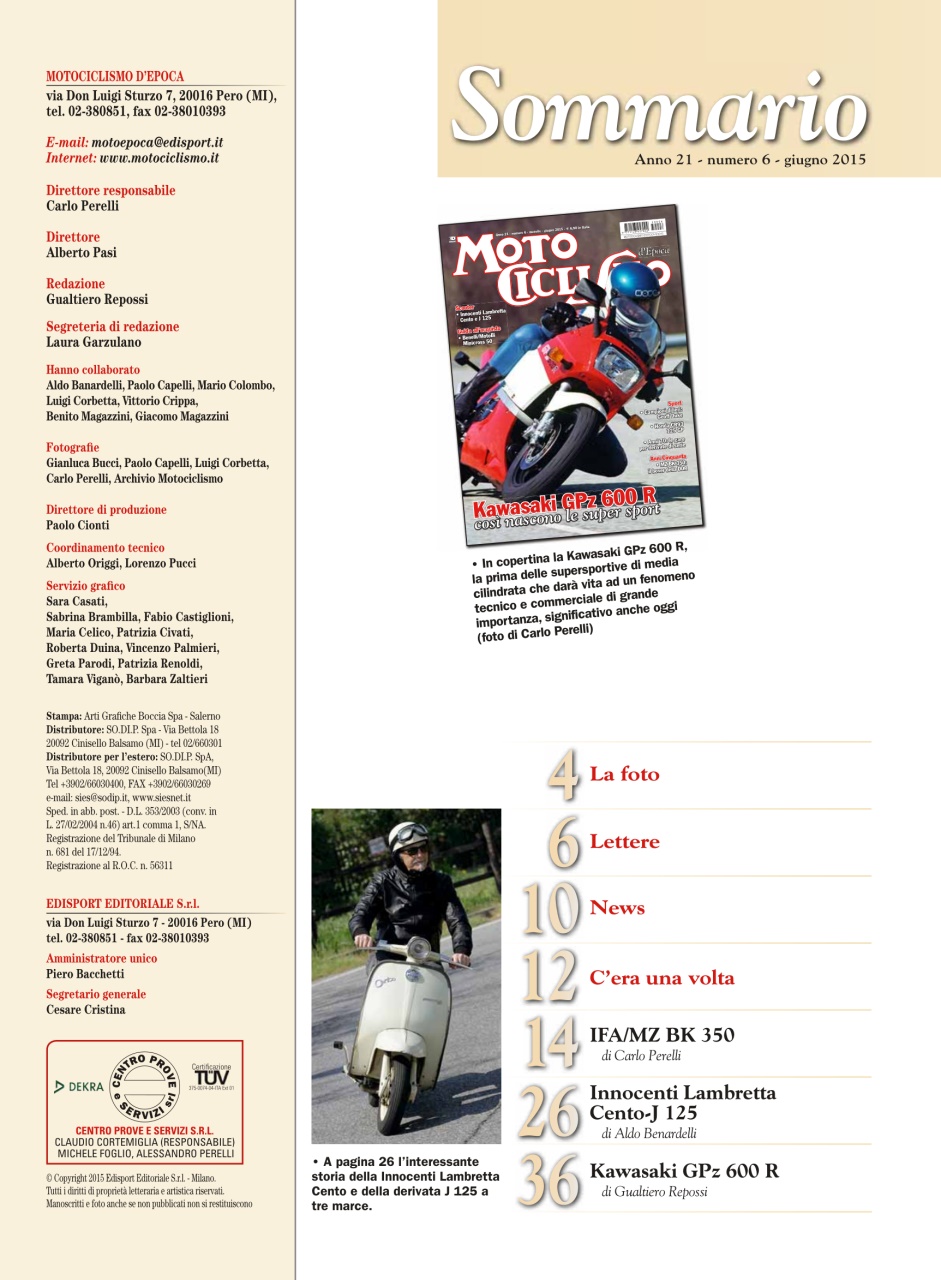 Motociclismo d'Epoca Preview Pages