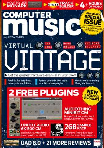 Computer Music issue July 2015
