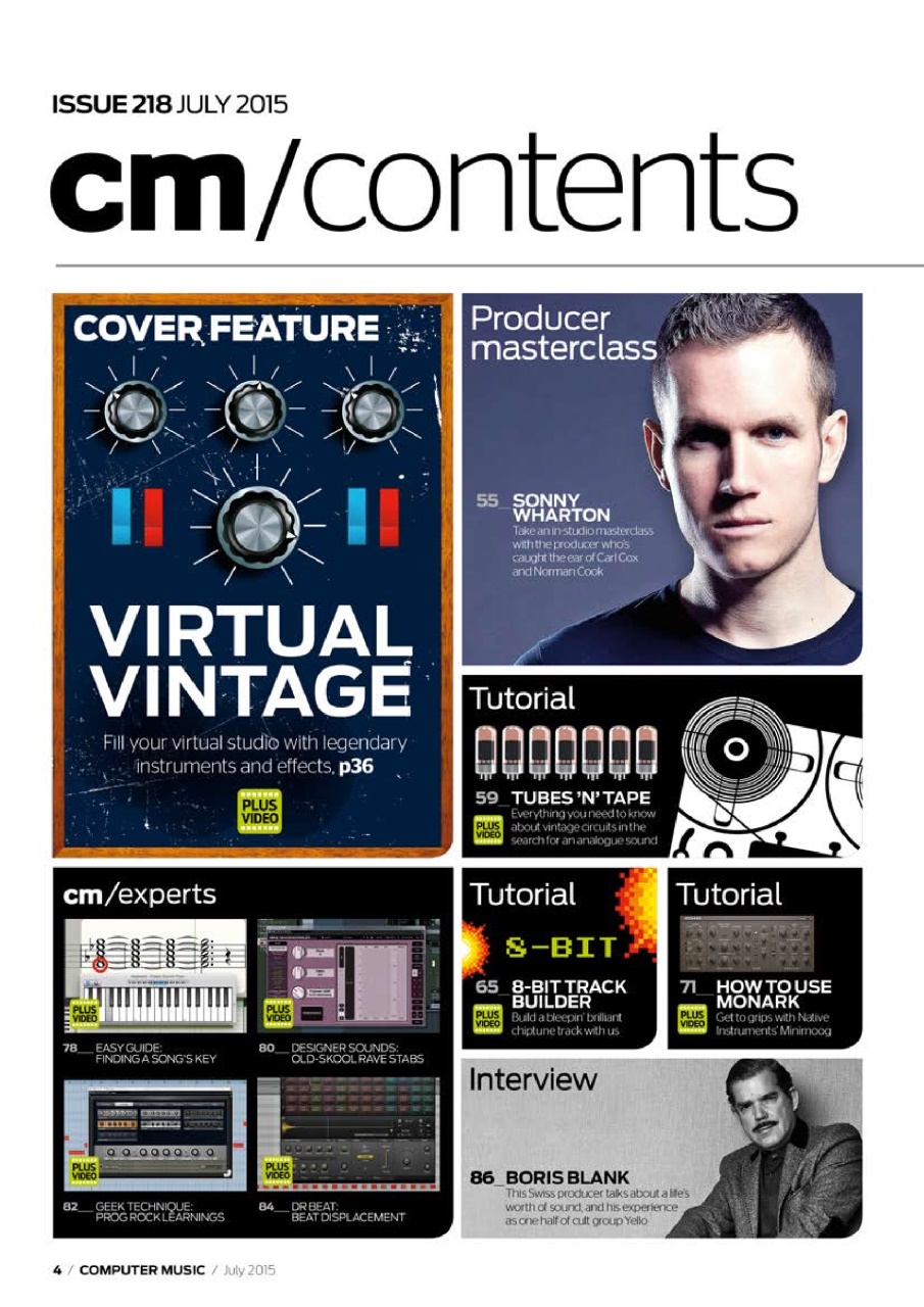 Computer Music Preview Pages