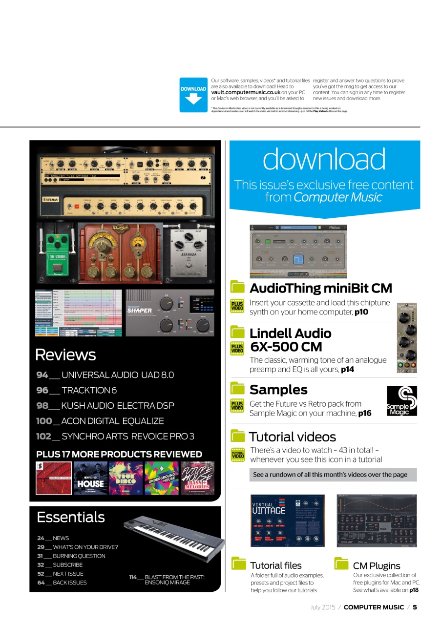 Computer Music Preview Pages