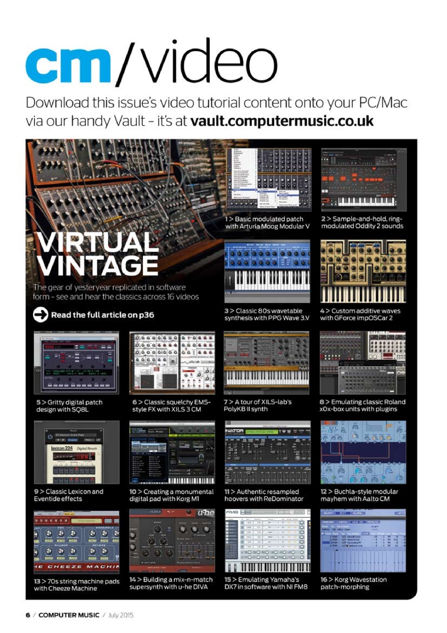 Computer Music Preview Pages