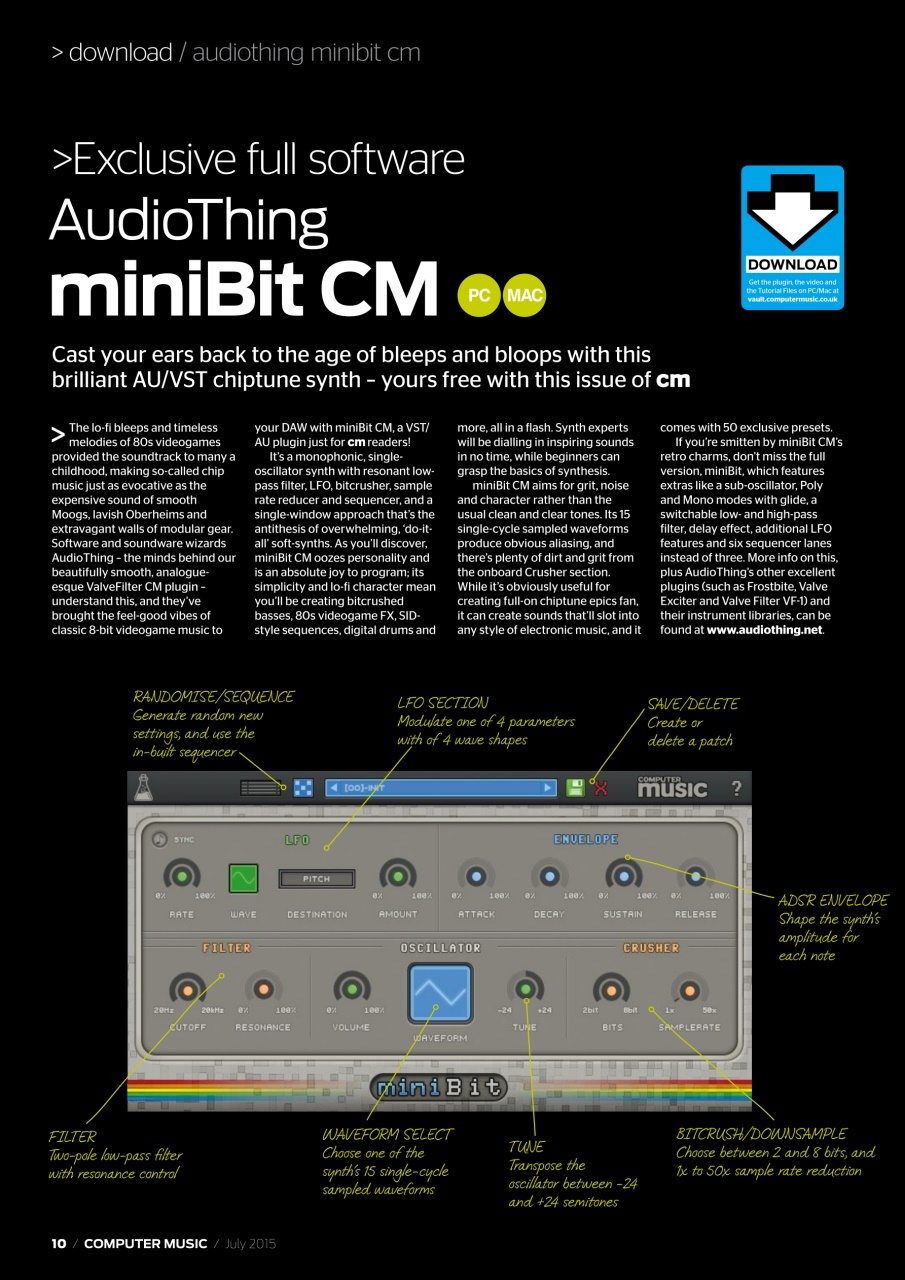 Computer Music Preview Pages