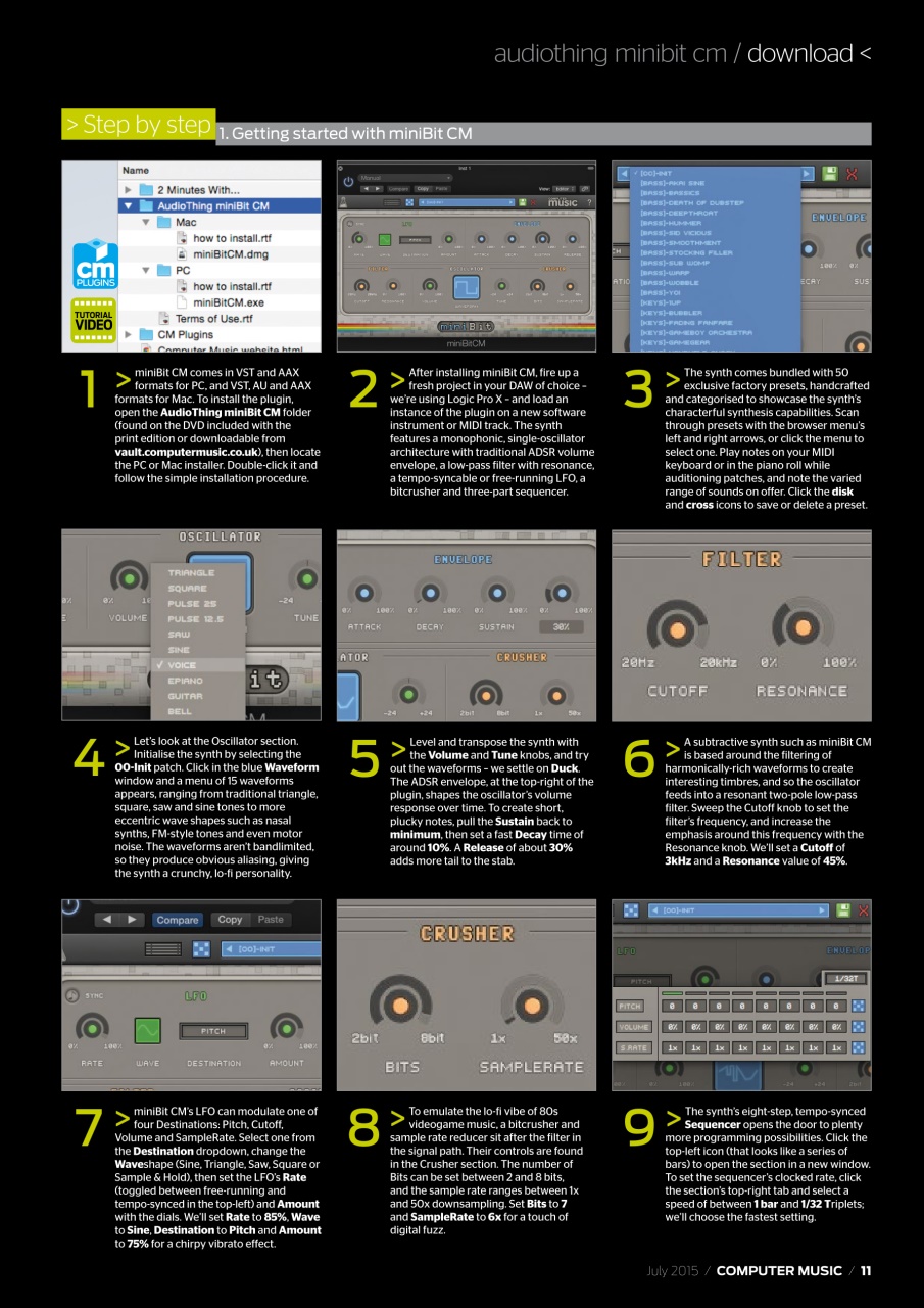 Computer Music Preview Pages
