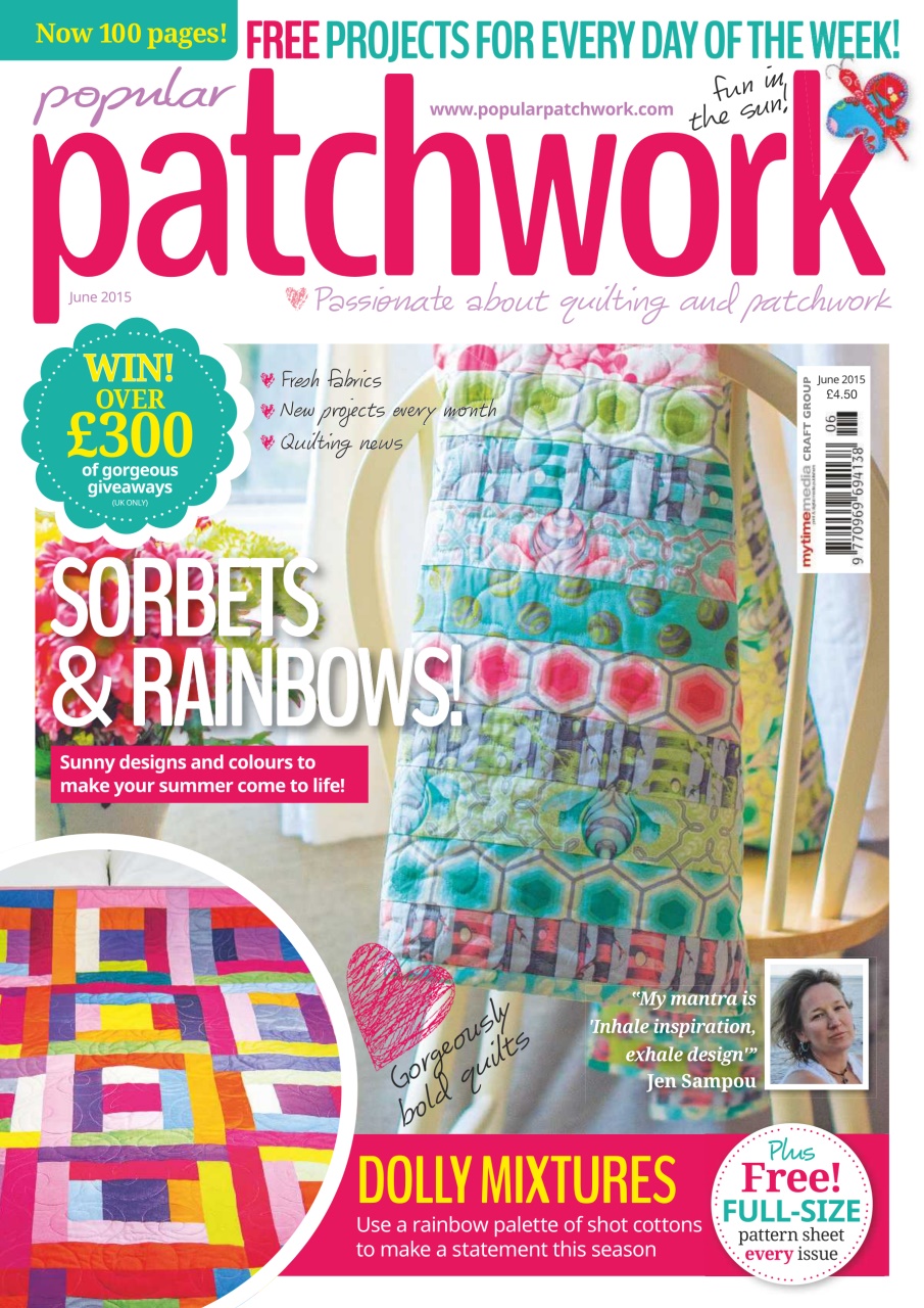 Popular Patchwork Magazine Preview Pages