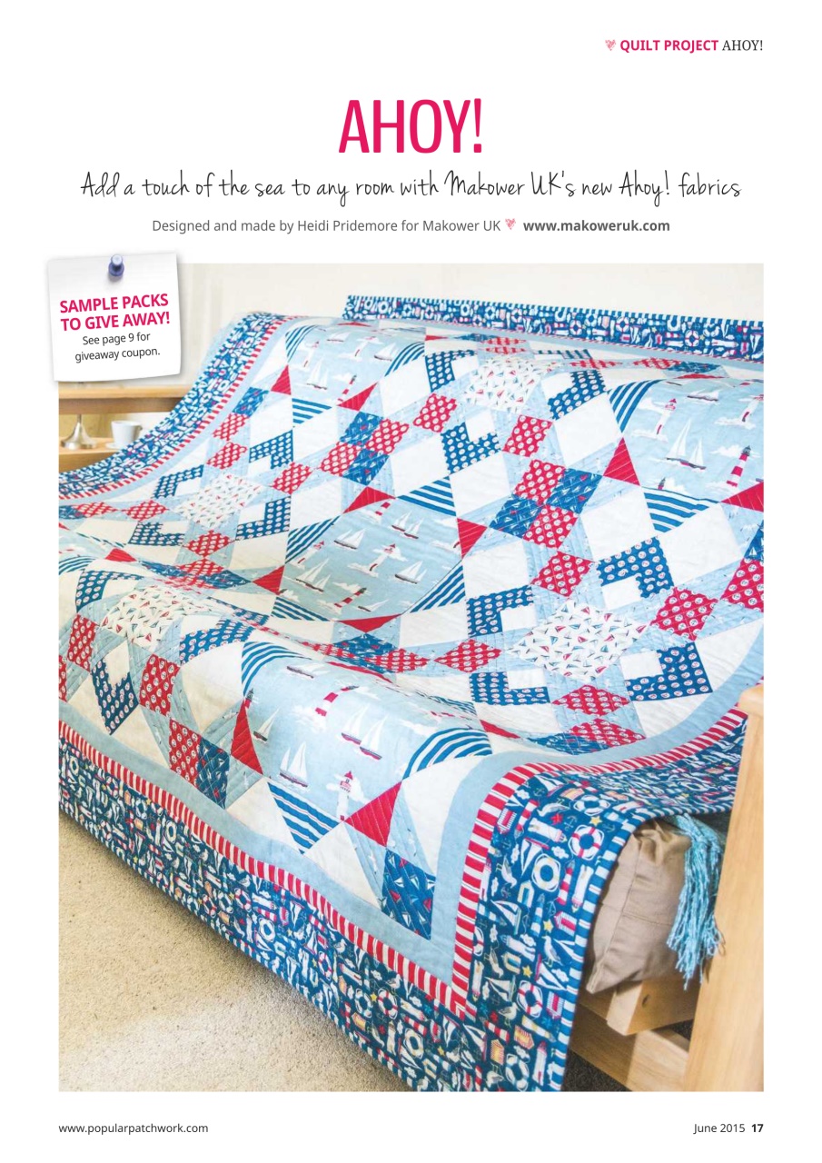 Popular Patchwork Magazine Preview Pages