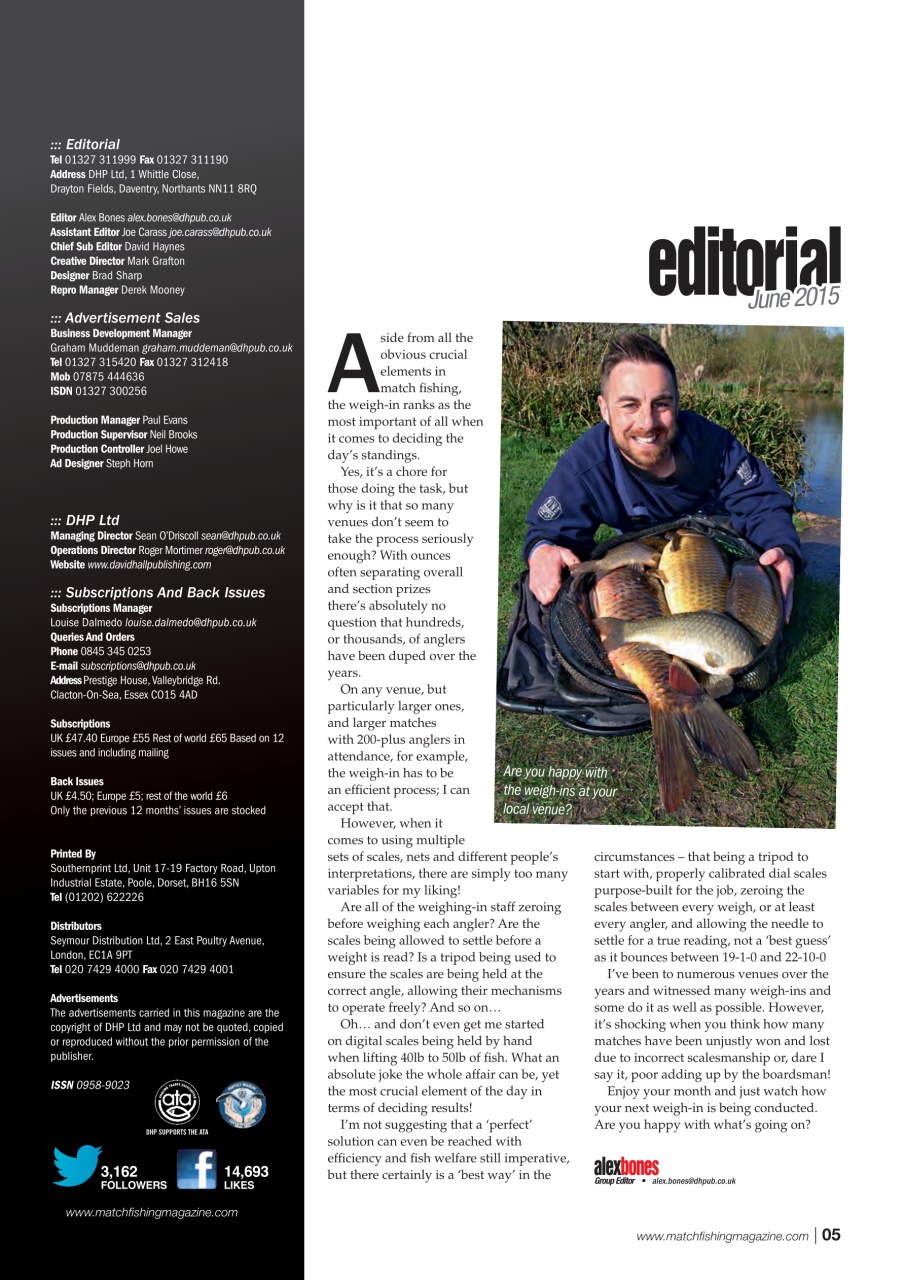 Match Fishing Preview Pages
