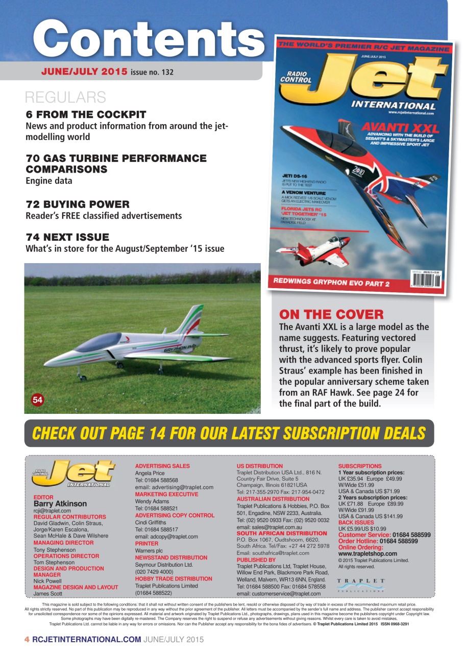 RC Jet International Preview Pages