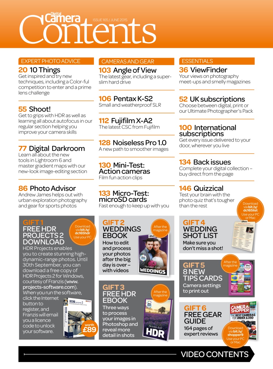 Digital Camera Magazine Preview Pages