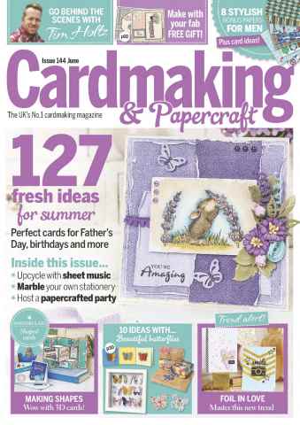 Cardmaking & Papercraft issue June 2015