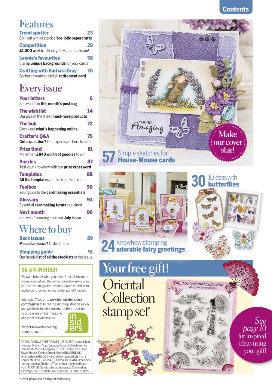Cardmaking & Papercraft Preview Pages