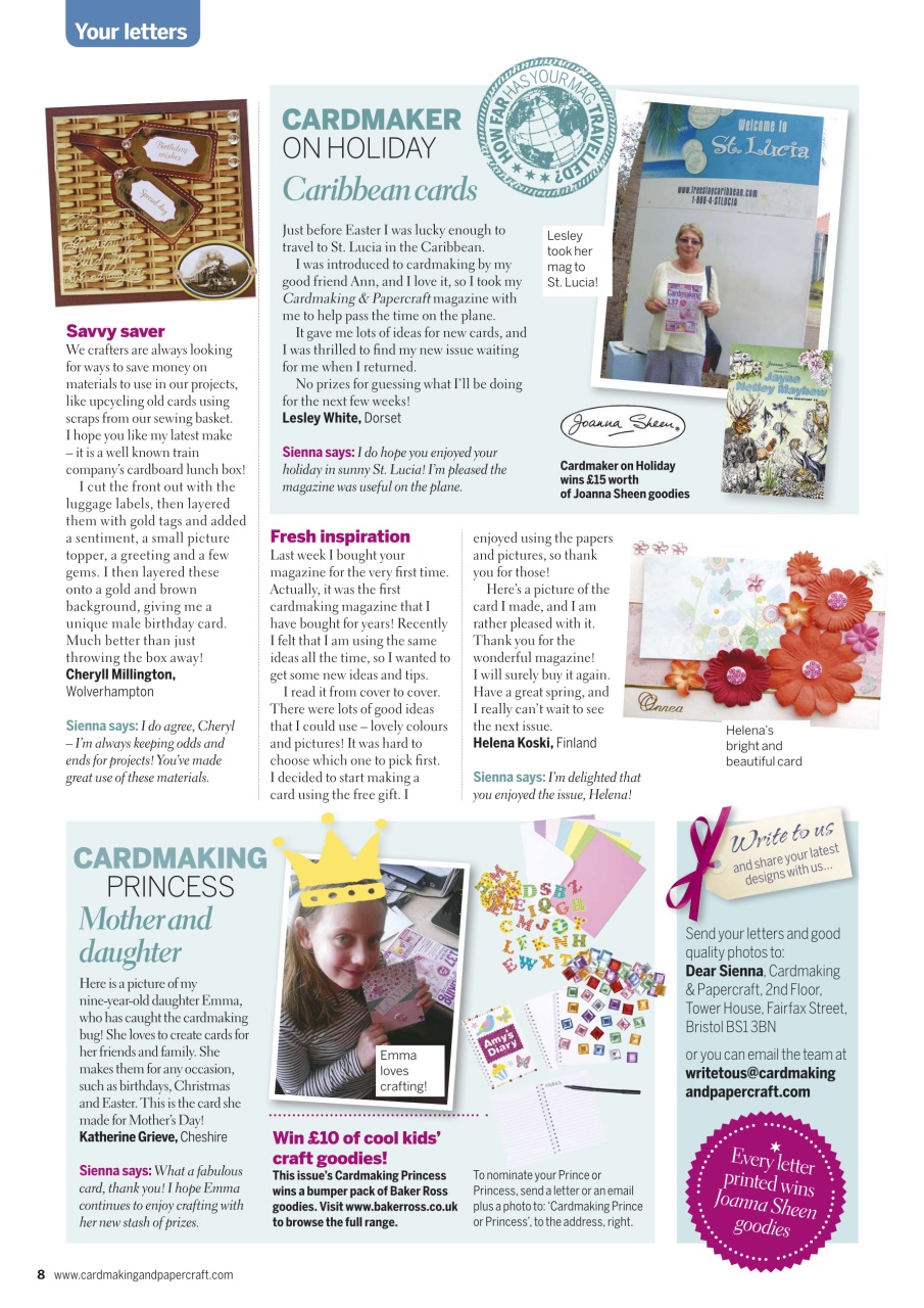 Cardmaking & Papercraft Preview Pages