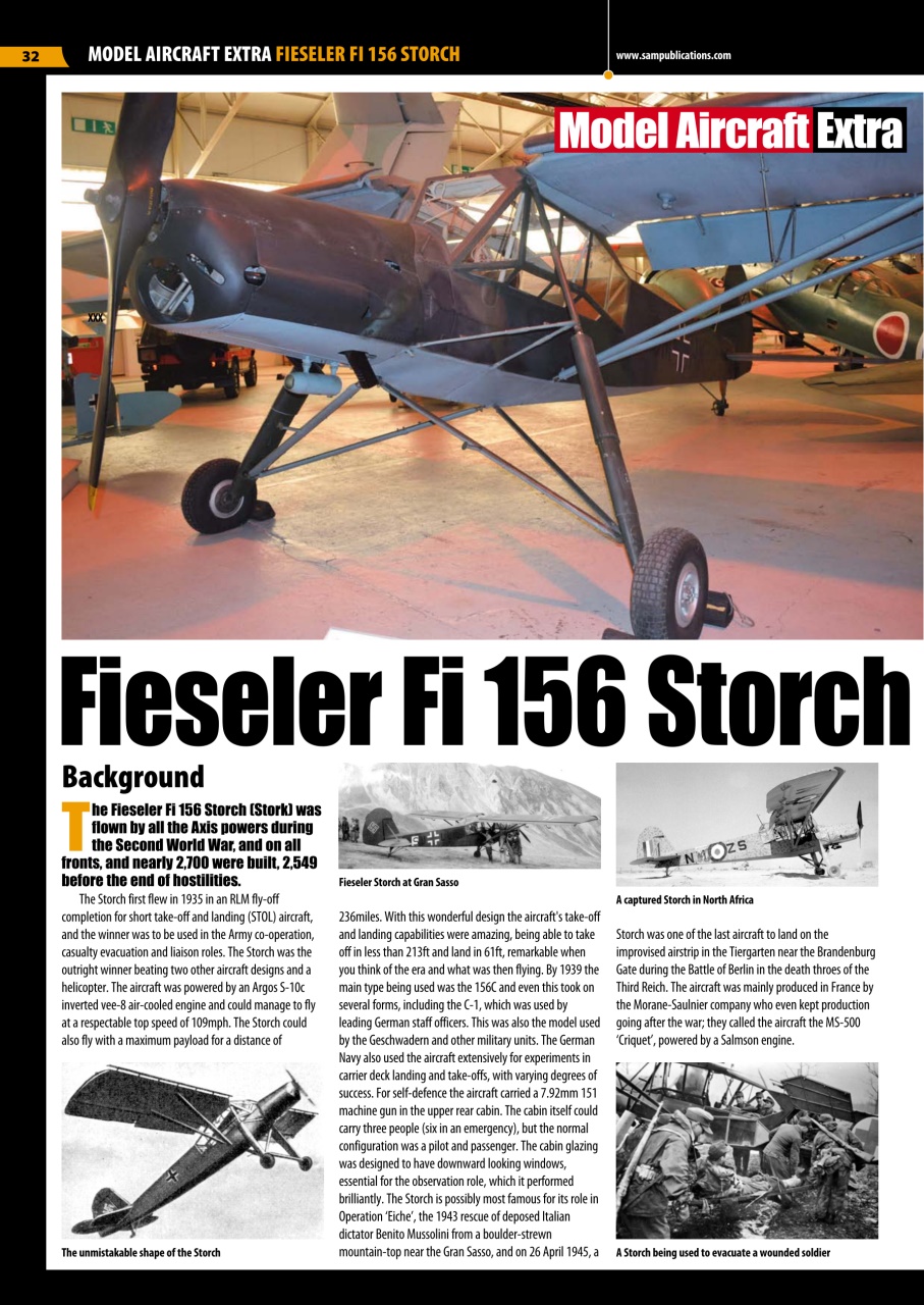 Model Aircraft Preview Pages