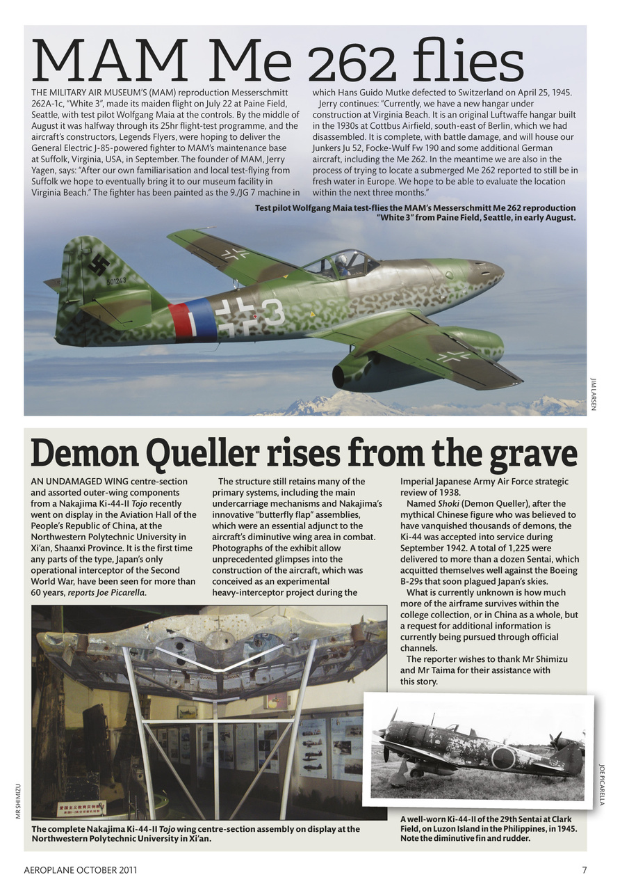 Aeroplane Preview Pages