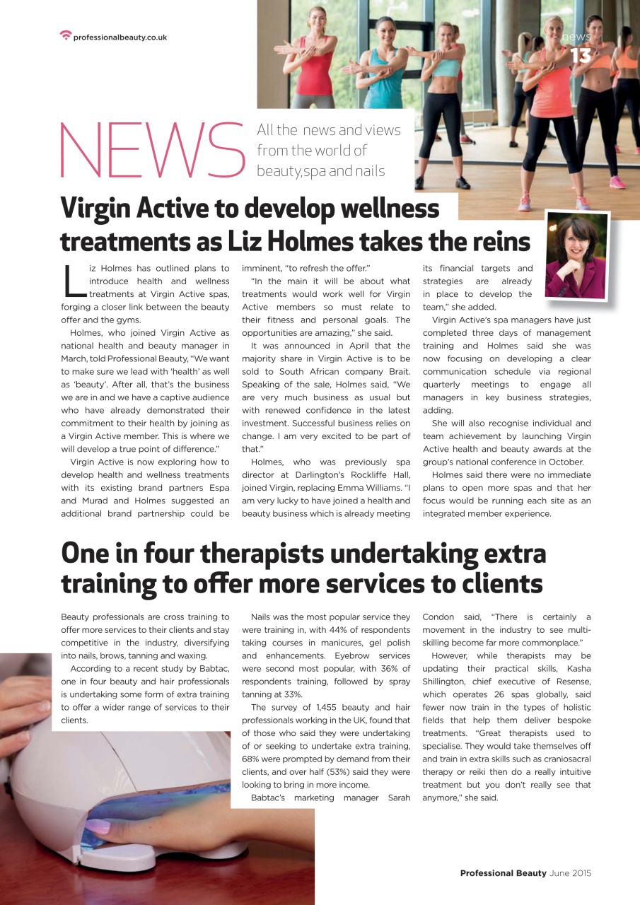 Professional Beauty Preview Pages