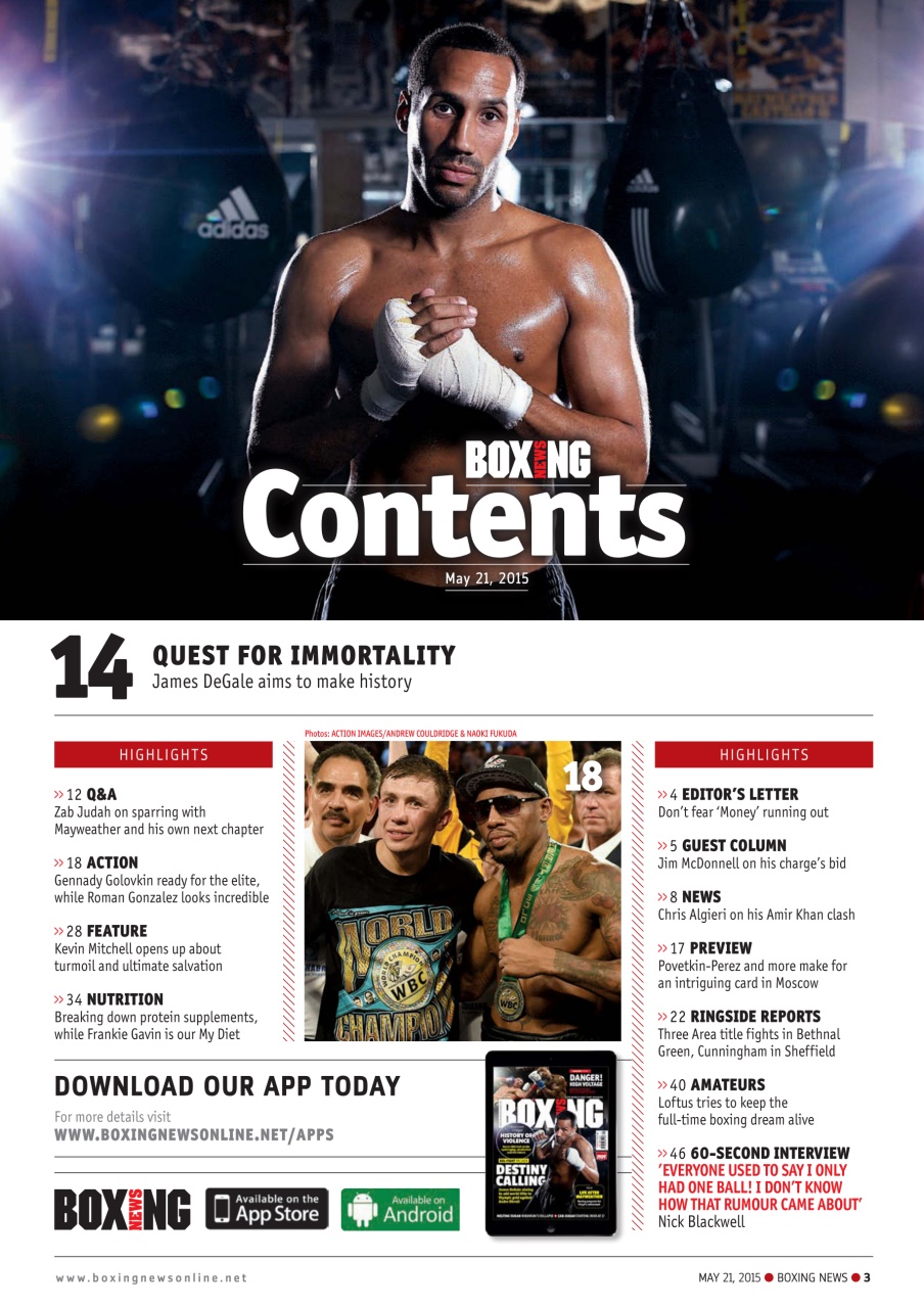 Boxing News Preview Pages