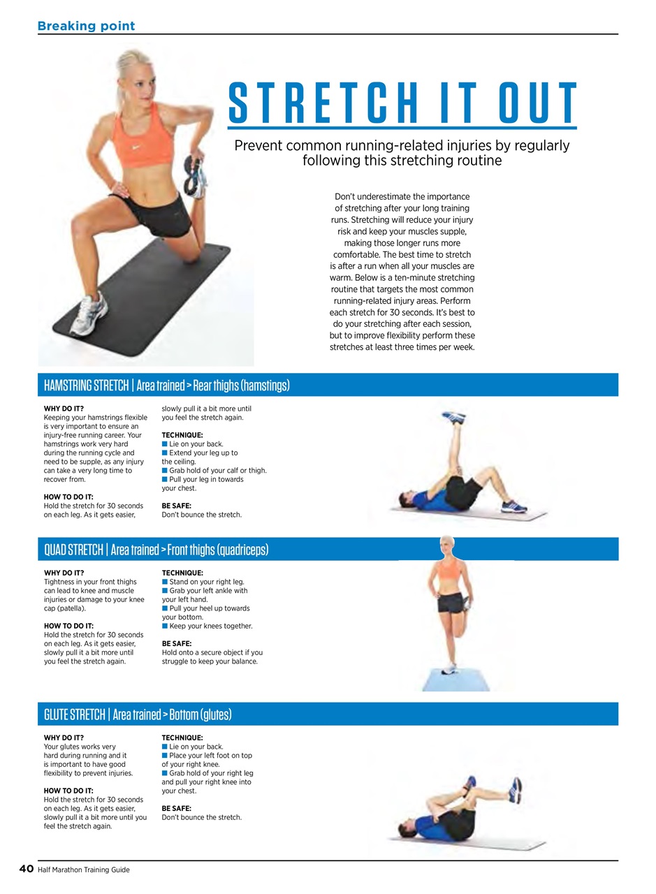 Women’s Running Preview Pages