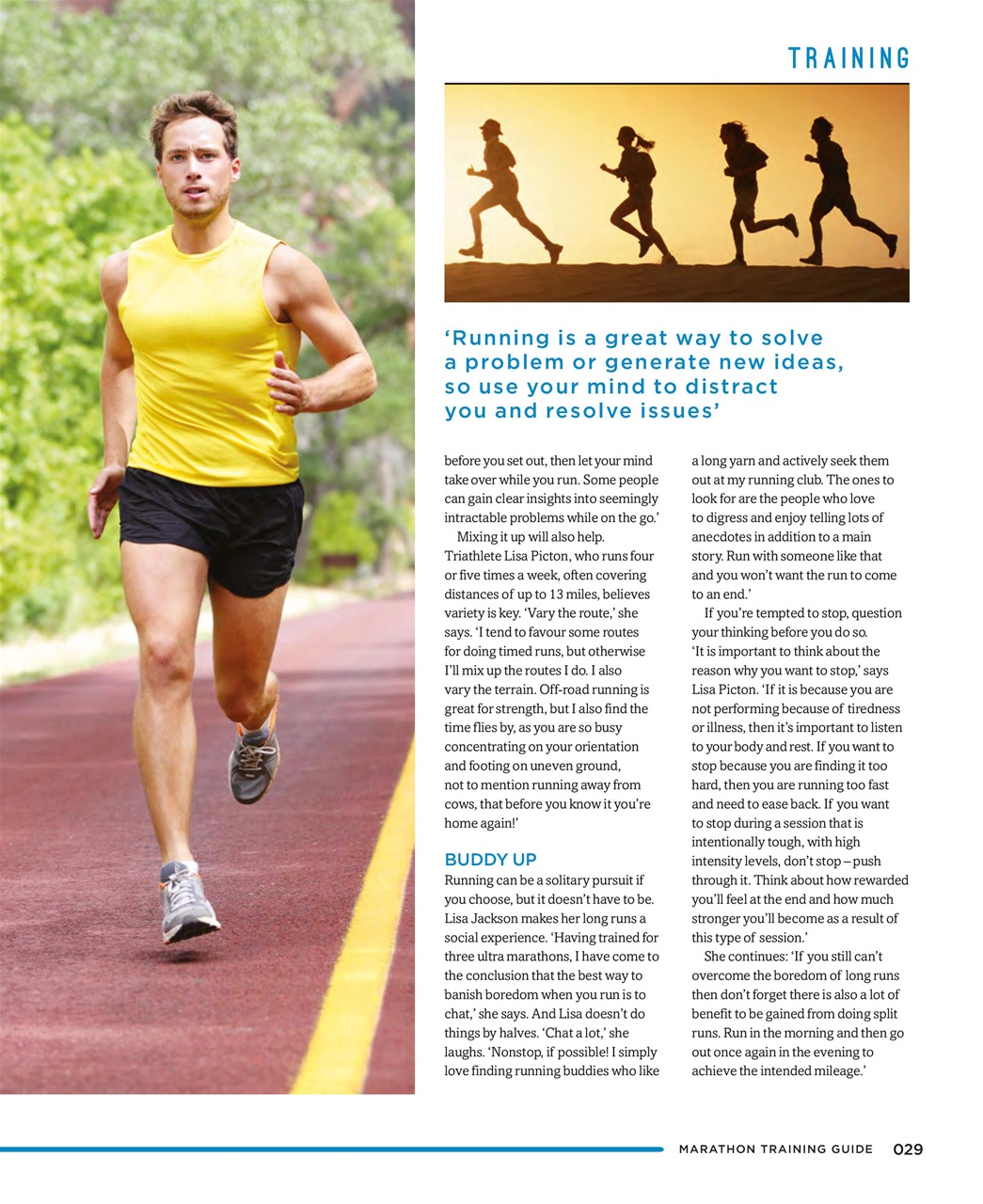 Women’s Running Preview Pages