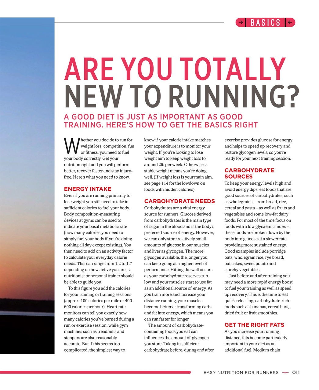 Women’s Running Preview Pages