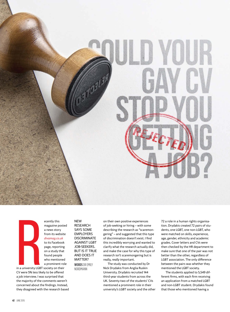 DIVA Magazine Preview Pages