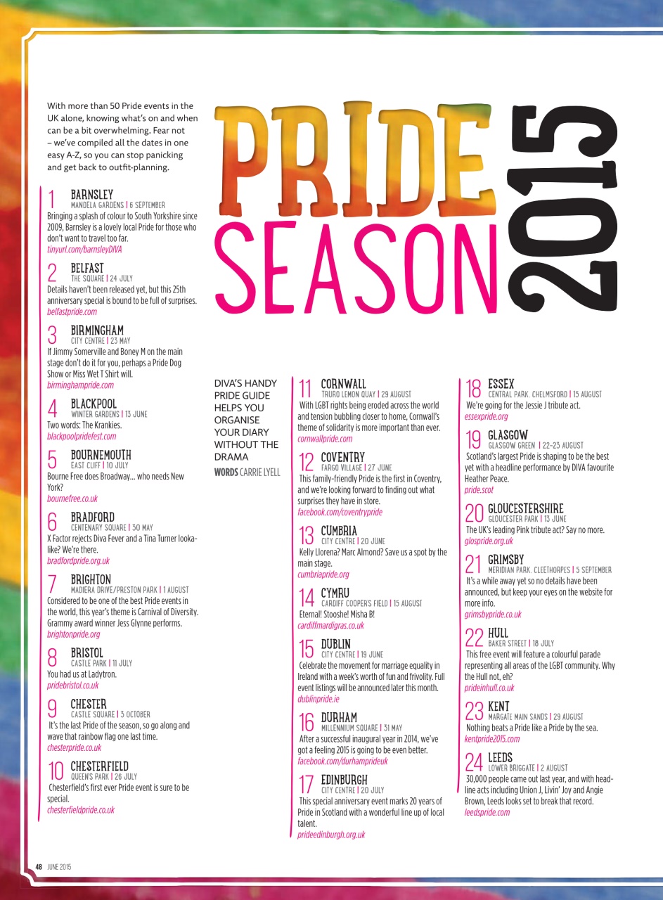 DIVA Magazine Preview Pages