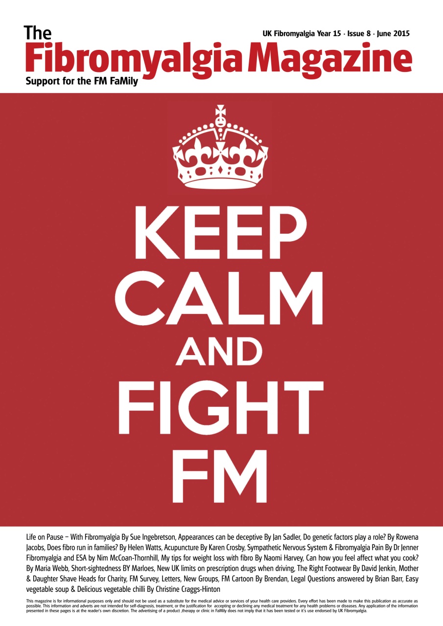 Fibromyalgia Magazine Preview Pages