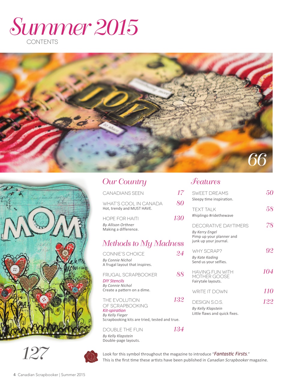 Creative Scrapbooker Preview Pages