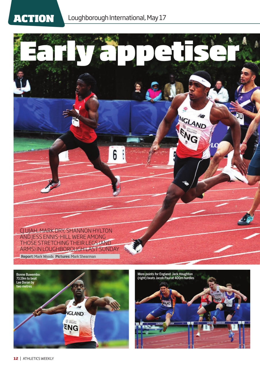 AW – Athletics Weekly Magazine Preview Pages