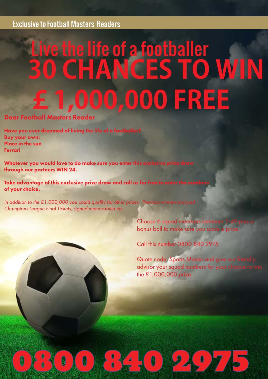 Football Masters Preview Pages