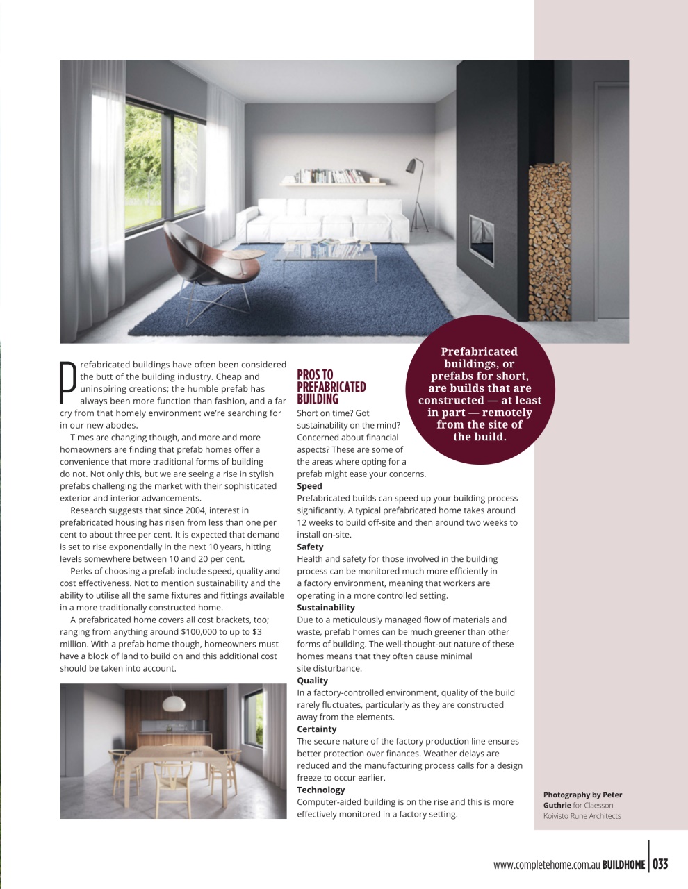 Build Home Preview Pages