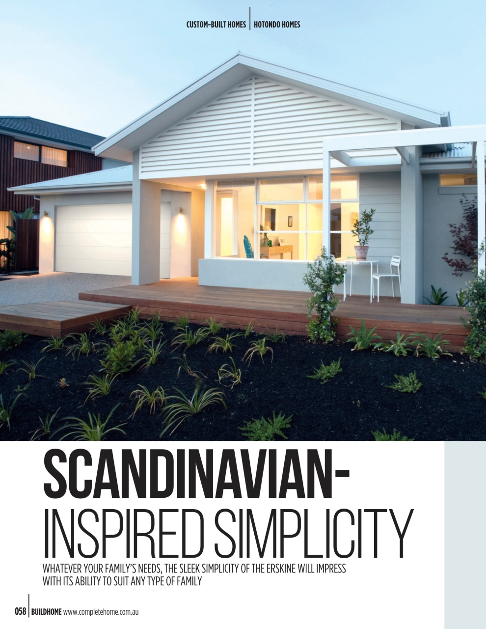 Build Home Preview Pages