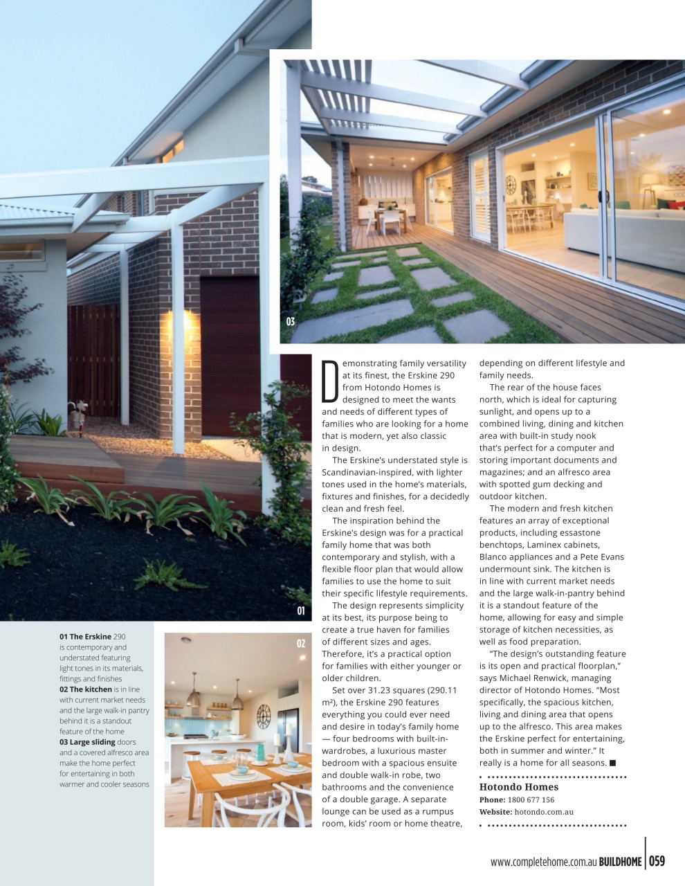 Build Home Preview Pages