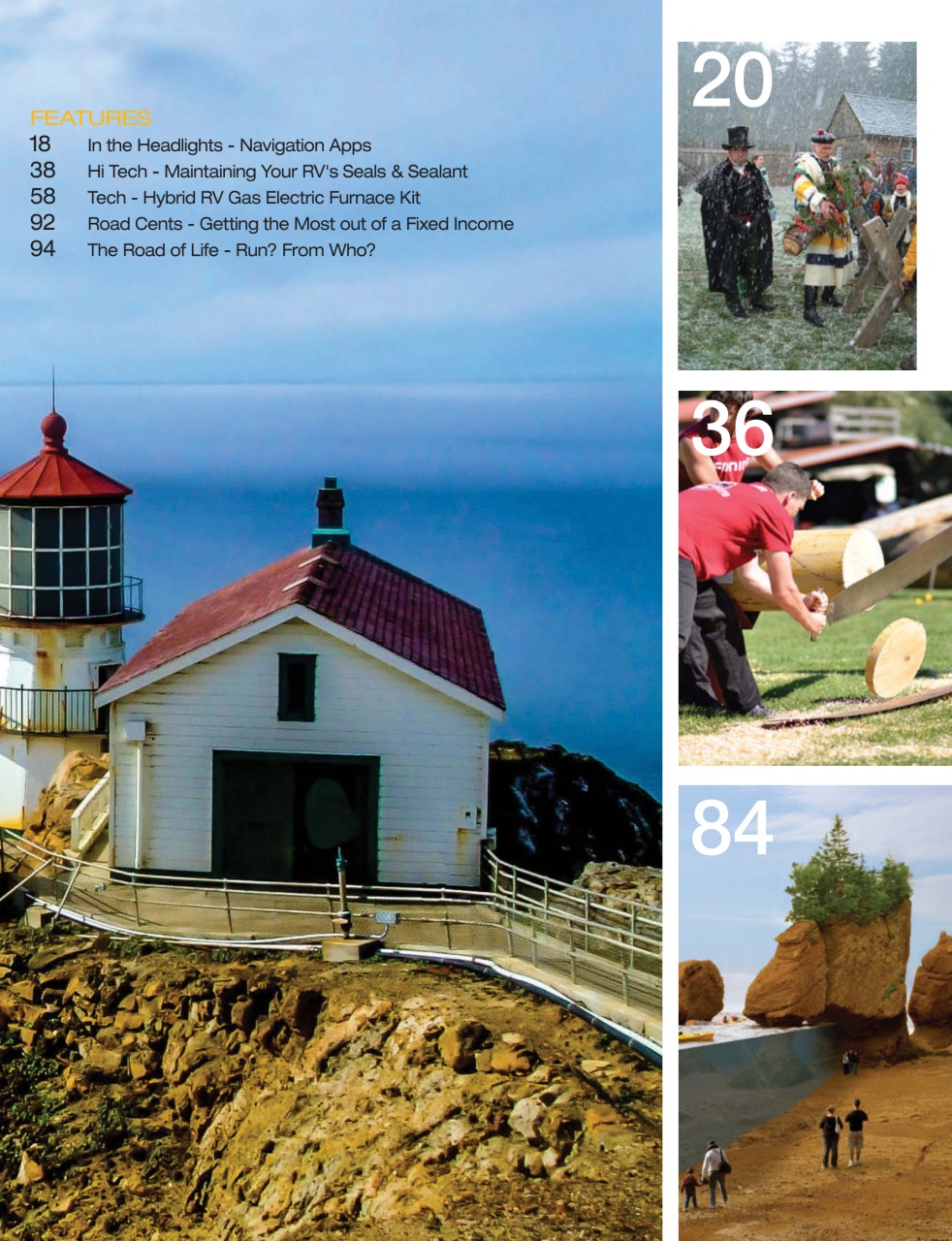 Snowbirds & RV Travelers Preview Pages