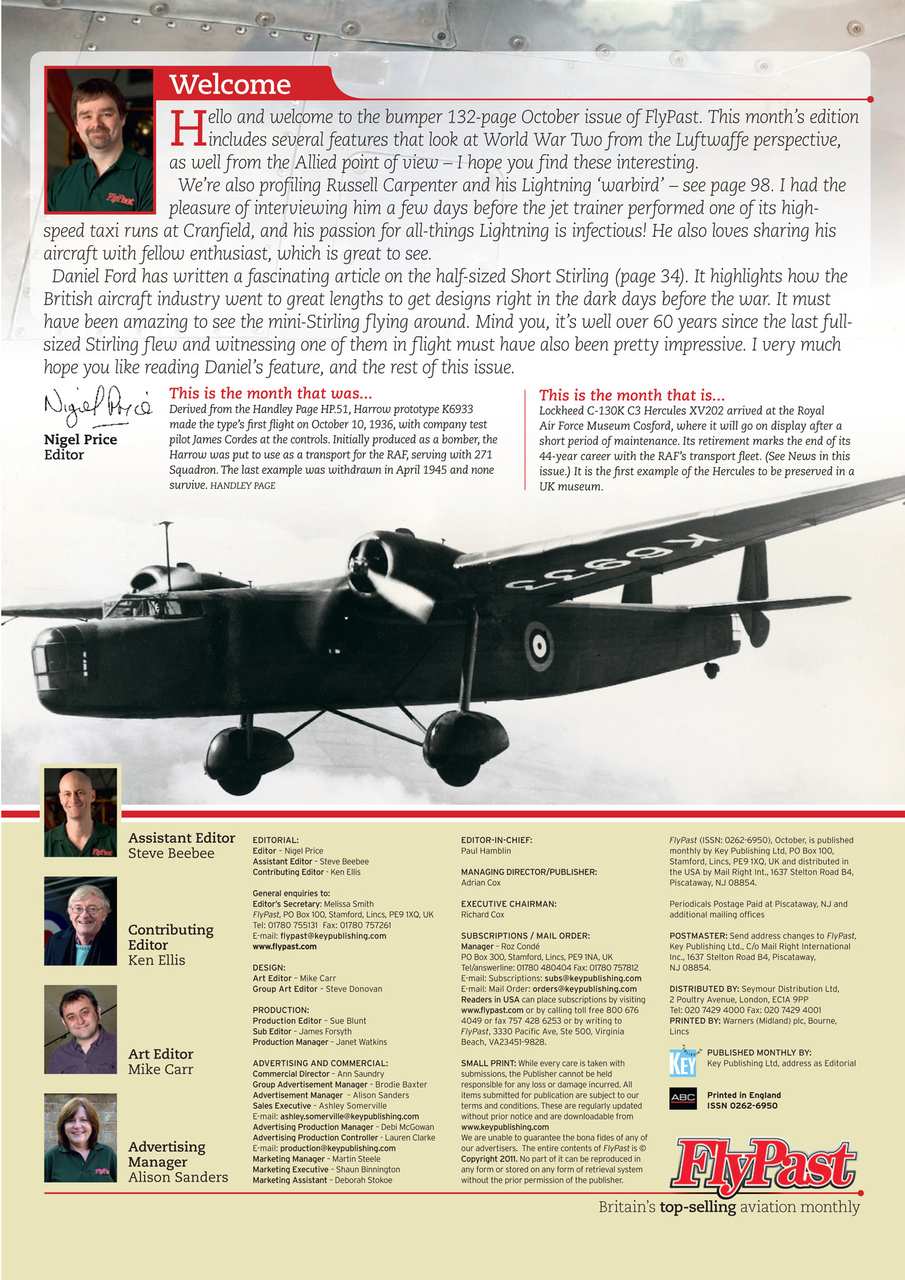 FlyPast Preview Pages