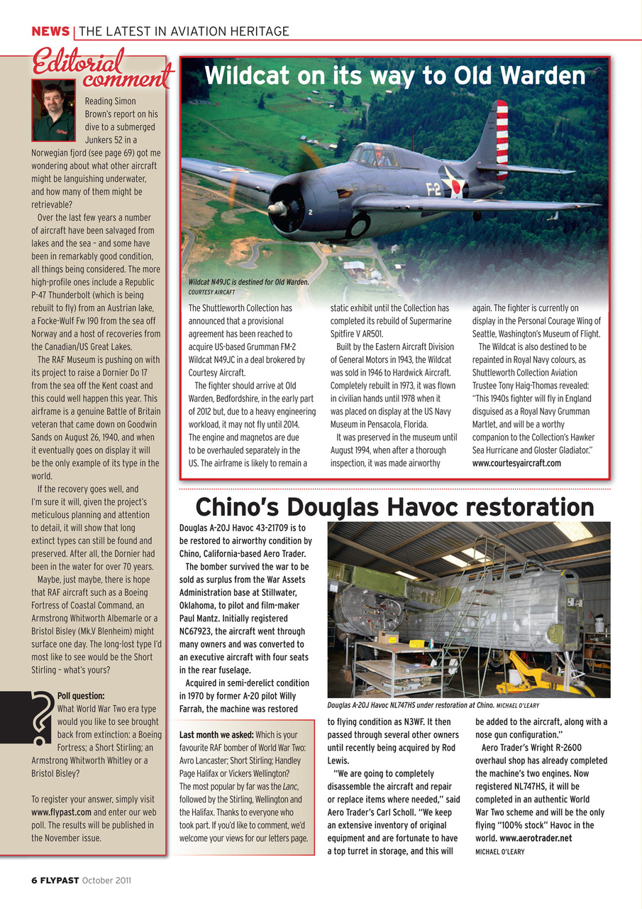 FlyPast Preview Pages