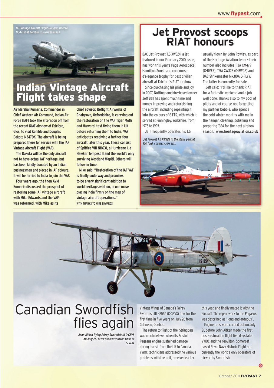 FlyPast Preview Pages