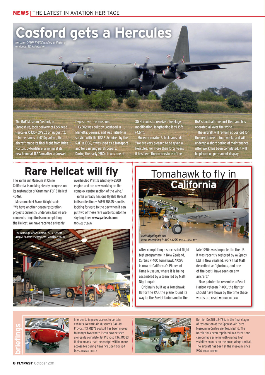 FlyPast Preview Pages