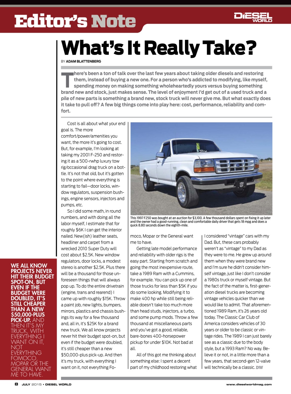 Diesel World Preview Pages