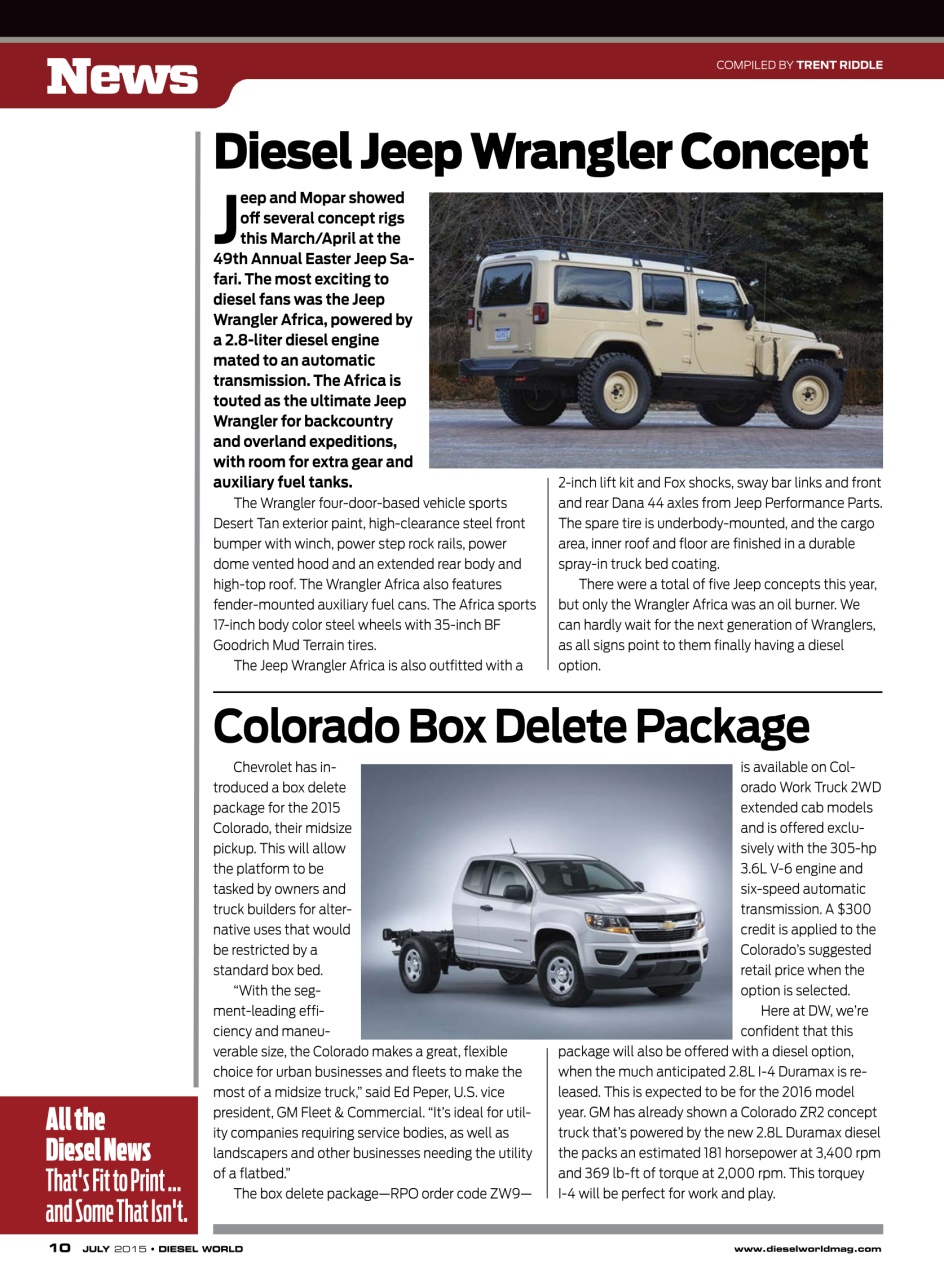 Diesel World Preview Pages