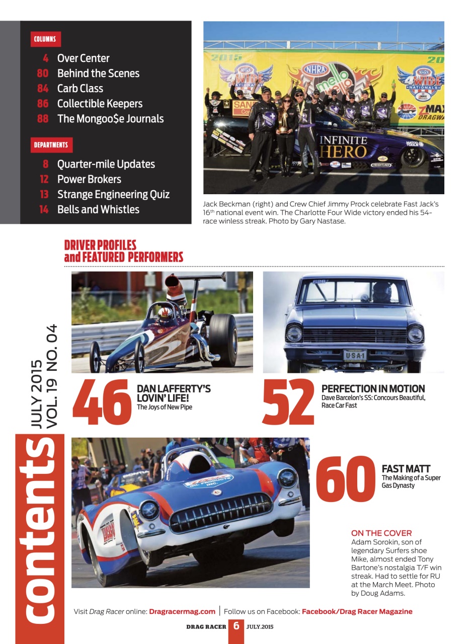 Drag Racer Preview Pages