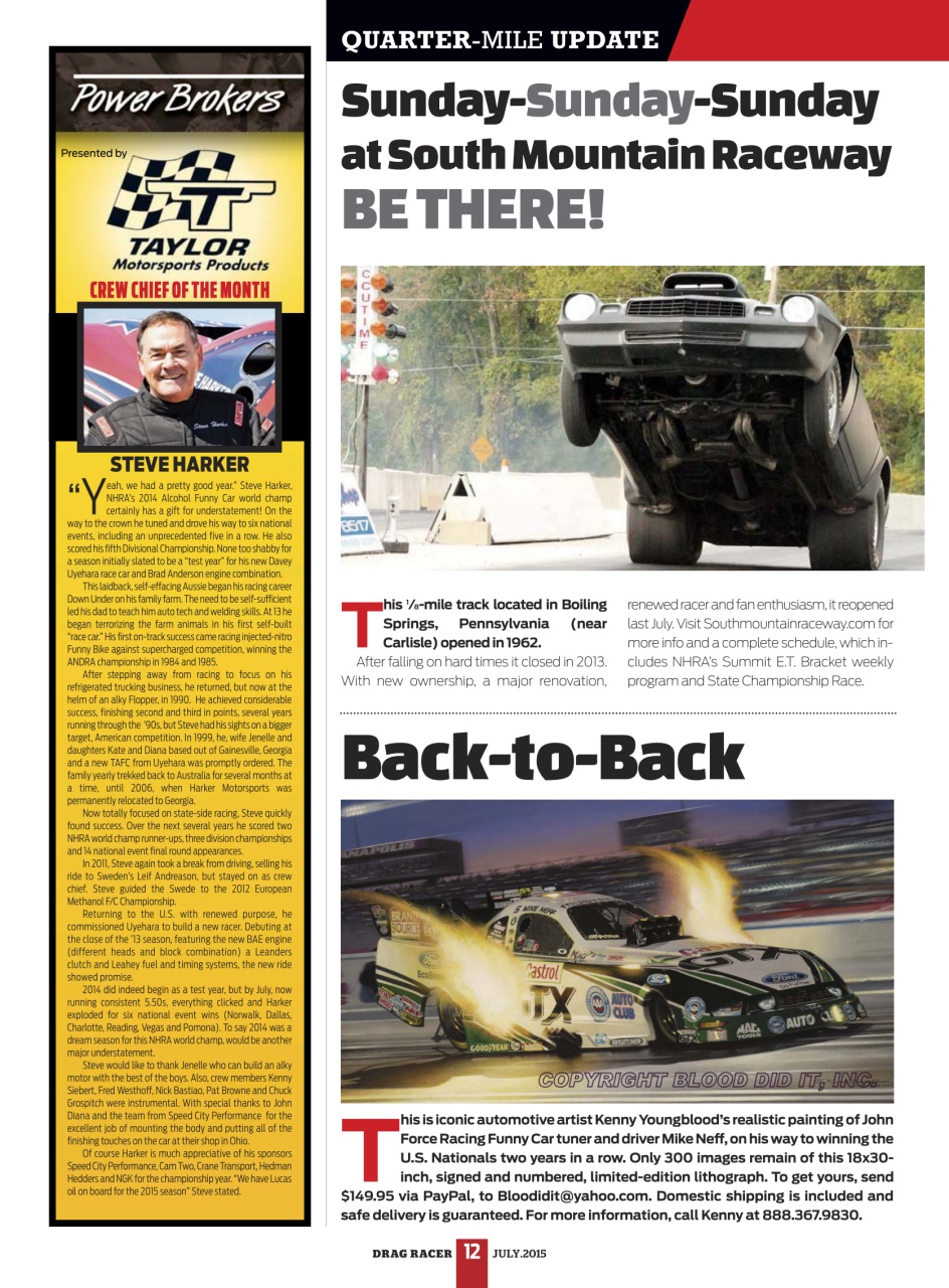 Drag Racer Preview Pages