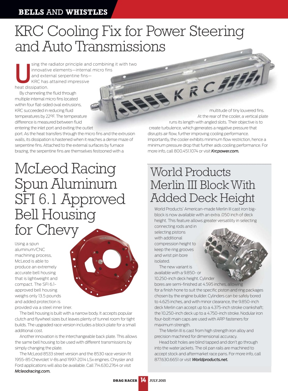 Drag Racer Preview Pages