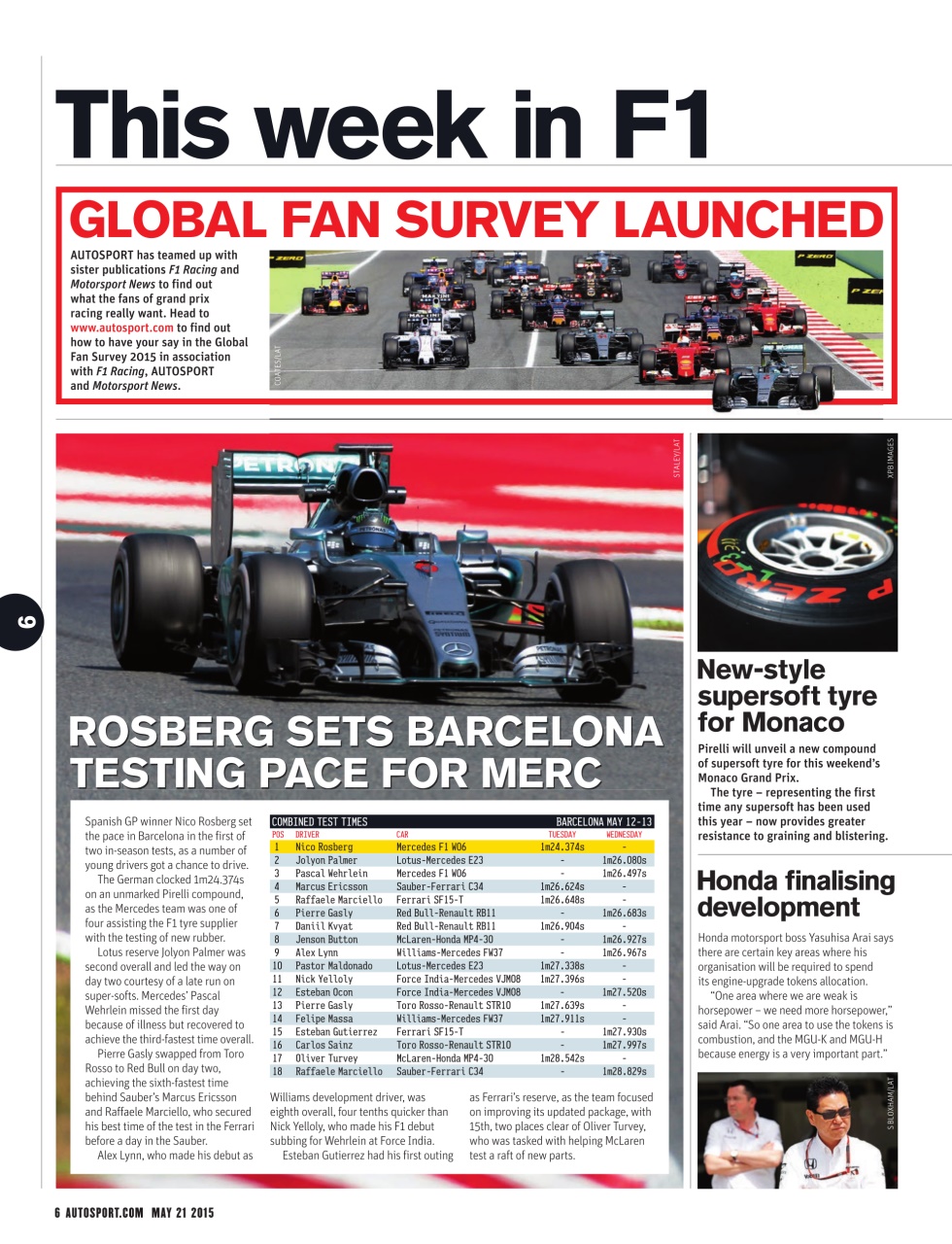 Autosport Preview Pages