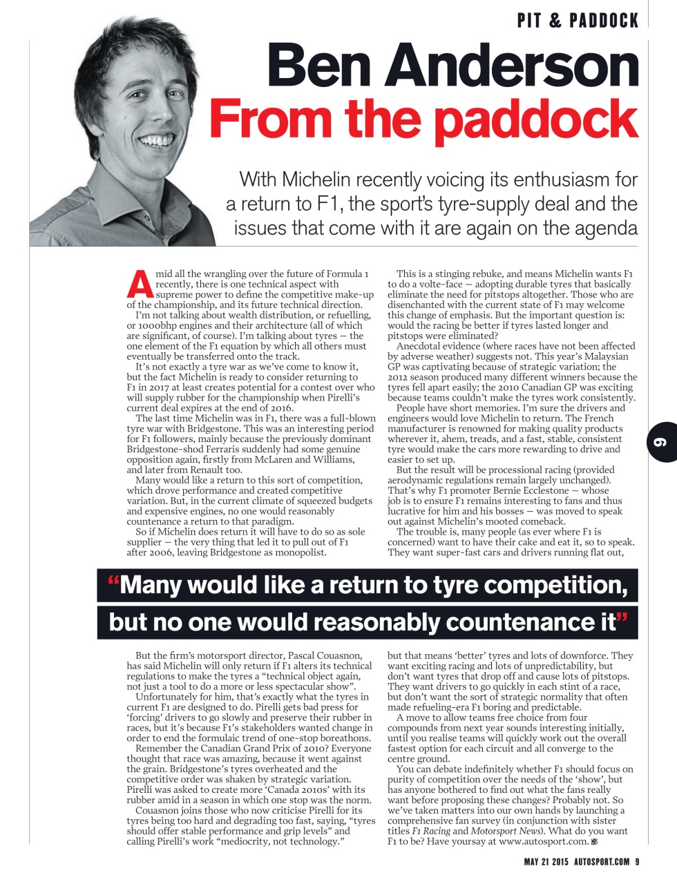 Autosport Preview Pages