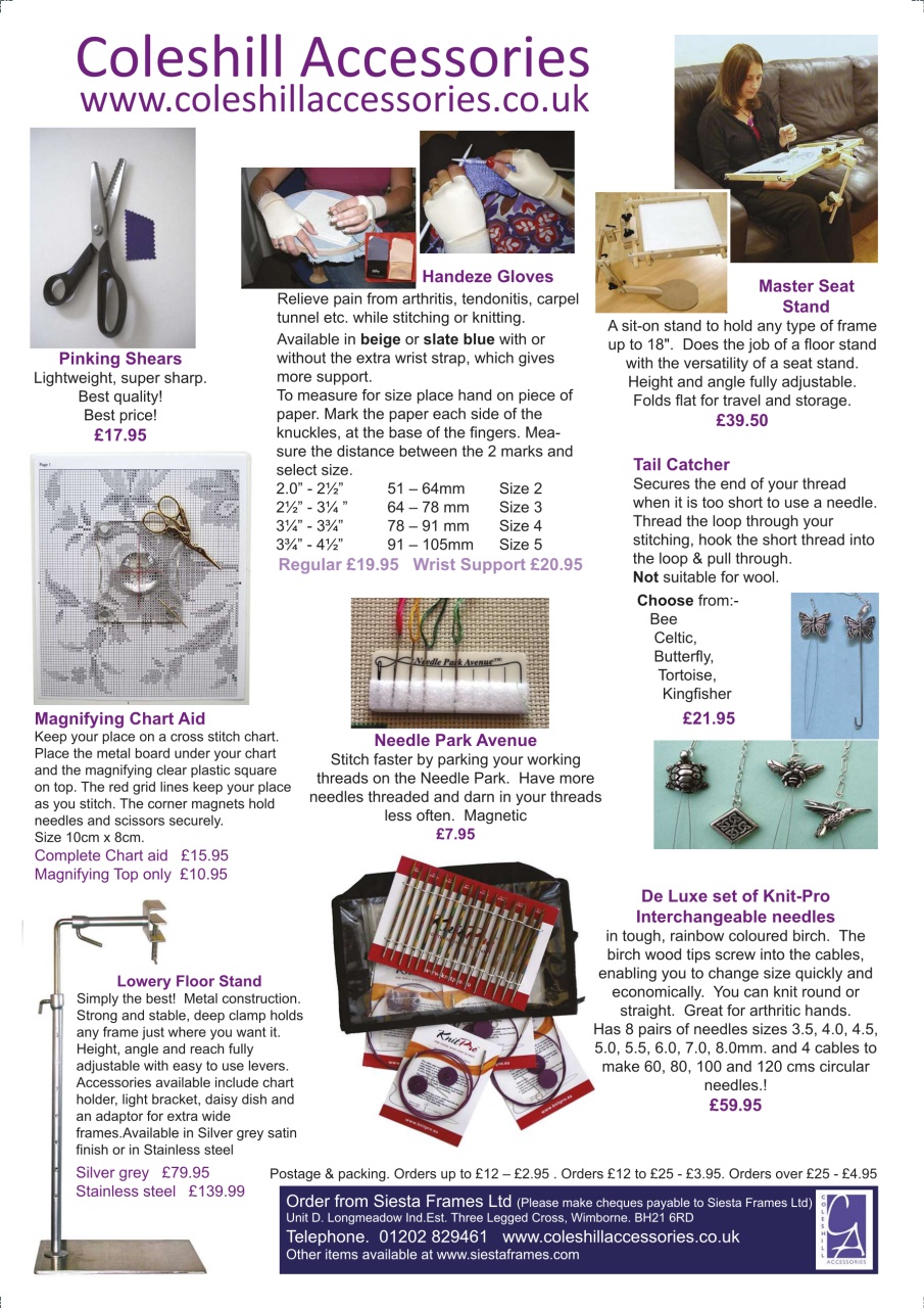 The World of Cross Stitching Preview Pages