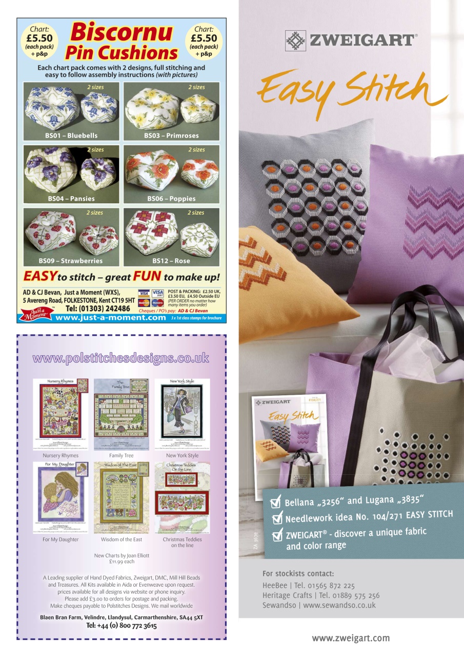 The World of Cross Stitching Preview Pages