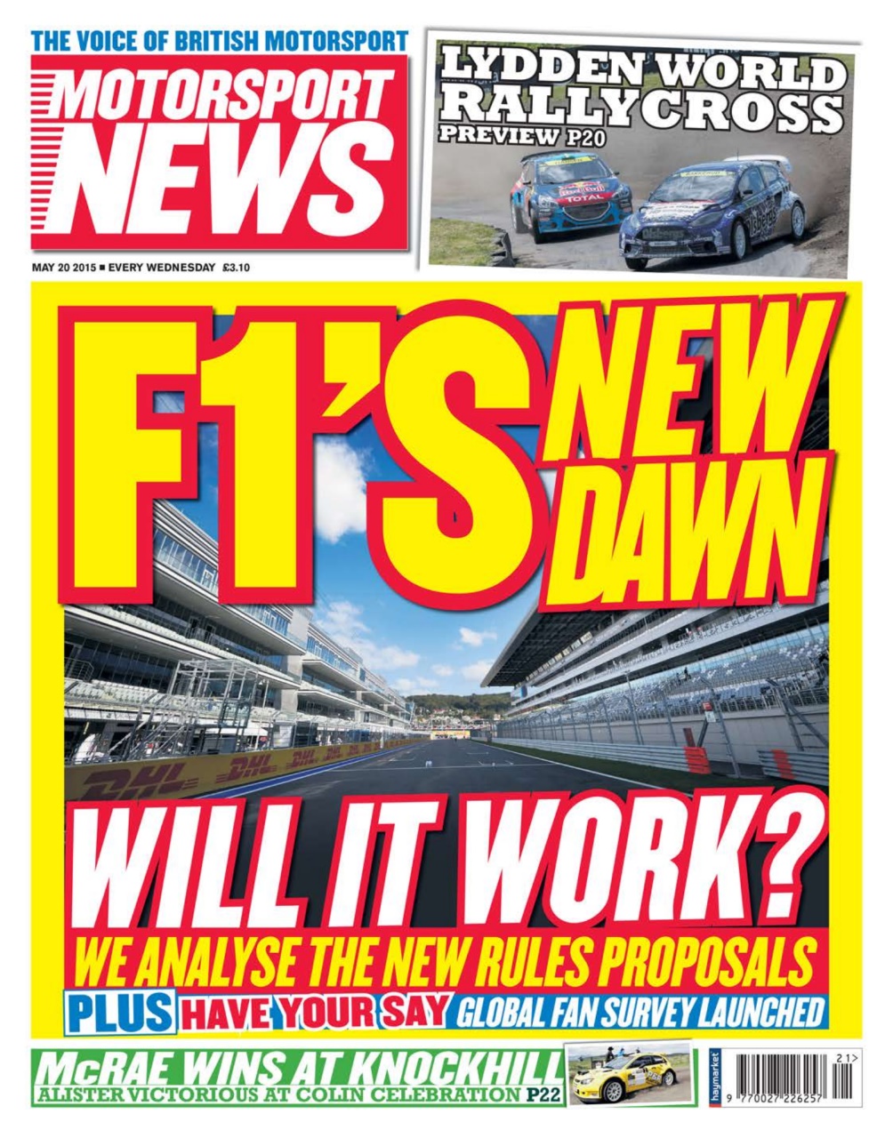 Motorsport News Preview Pages