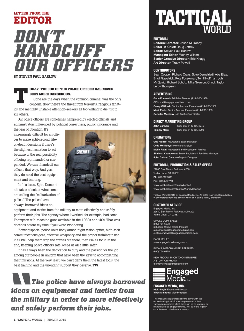 Tactical World Preview Pages