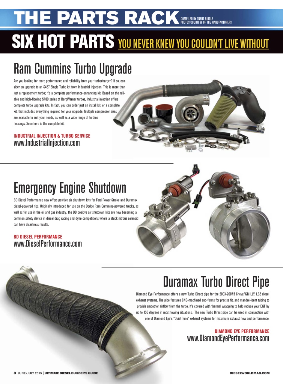 Ultimate Diesel Builders Guide Preview Pages